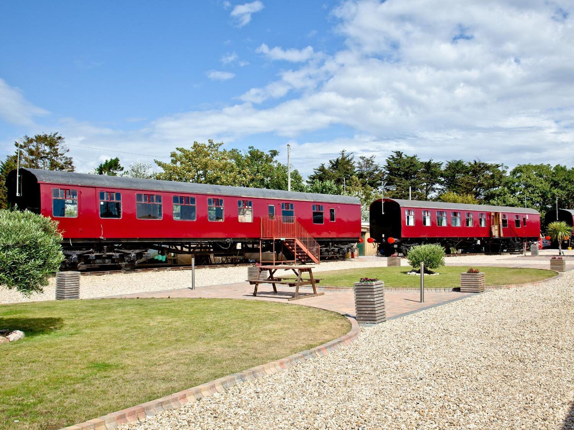 Brunel Boutique Railway Carriage 1 ドーリッシュ エクステリア 写真